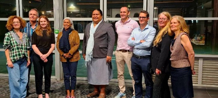 Le retour d’expérience a été organisé à la Station N en présence du membre du gouvernement, des membres de la délégation, de la consule d’Australie Caitie Devereux et de l’ambassadrice pour le Pacifque Véronique Roger-Lacan. Le retour d’expérience a été organisé à la Station N en présence du membre du gouvernement, des membres de la délégation, de la consule d’Australie Caitie Devereux et de l’ambassadrice pour le Pacifque Véronique Roger-Lacan.