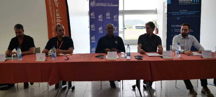 visite Tontouta déménagement Air Calédonie