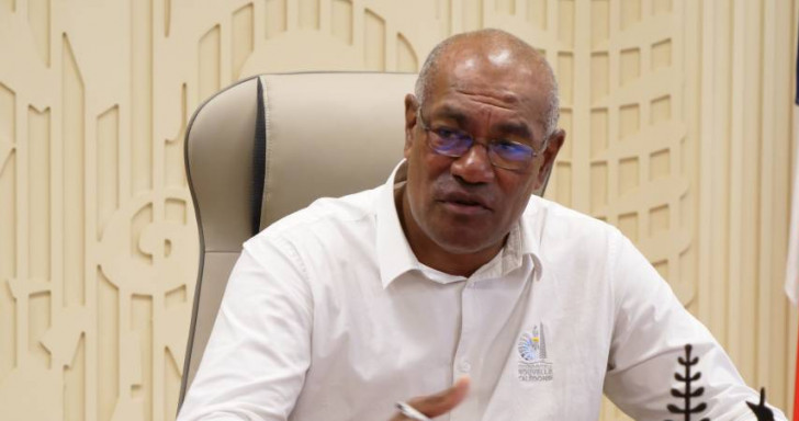 Le président du gouvernement Alcide Ponga a présenté le bilan de sa mandature lors d'une conférence de presse.