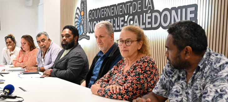 Ernest Déméné a présenté les grandes lignes du Festival Calédonia aux côtés de la direction de la culture, de la condition féminine et de la citoyenneté, des représentants des établissements publics culturels et des partenaires de l’évènement.