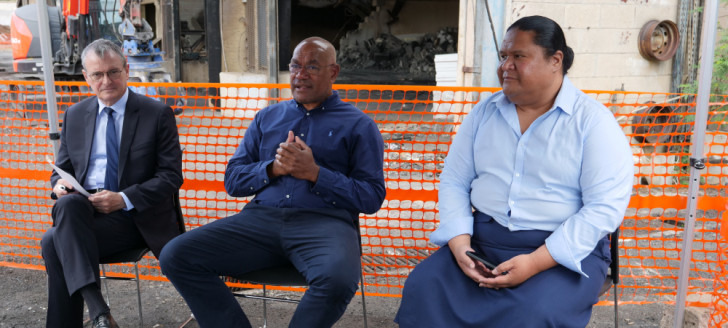 L'opération de démolition et de reconstruction du site de Doniambo est la première d'un vaste programme de chantiers.