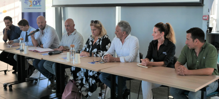 La signature de la convention s’est tenue à la Station N.