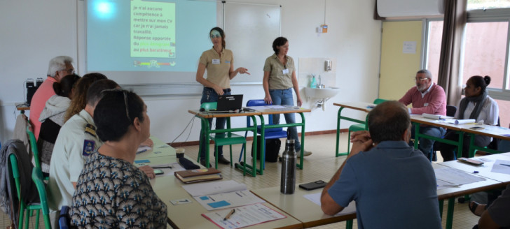 Onze ateliers étaient proposés aux professionnels lors du séminaire du RIIFE.