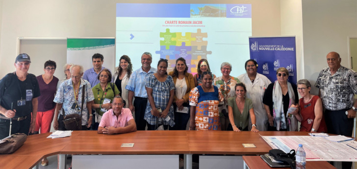 La rencontre s'est déroulée au CHT Gaston-Bourret, en présence de l'ensembles des partenaires de la charte.
