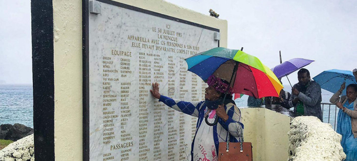 Les commémorations se sont déroulées dans de nombreuses communes de la Nouvelle-Calédonie pour se terminer à Maré ou une stèle est érigée à Tadine depuis 1978.