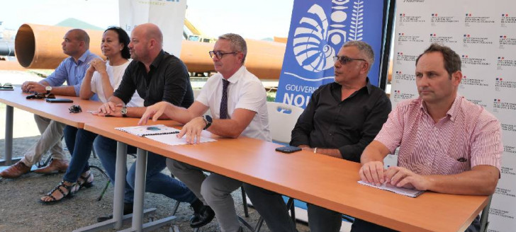 Le Pôle maritime de Nouvelle-Calédonie a été présenté à la presse lors d’une conférence qui s’est tenue à Numbo, où une partie des infrastructures sera installée.