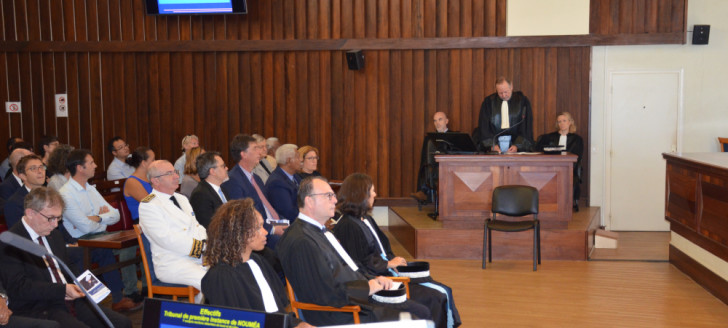 L’audience solennelle de rentrée s’est déroulée au Palais de justice de Nouméa.