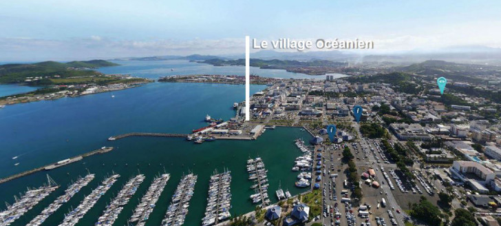 Le futur village océanien sera situé sur le quai des scientifiques. Le terrain a été rétrocédé à la Nouvelle-Calédonie par le Port autonome.